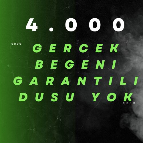 ▶️ YouTube 4.000 beğeni ⚡