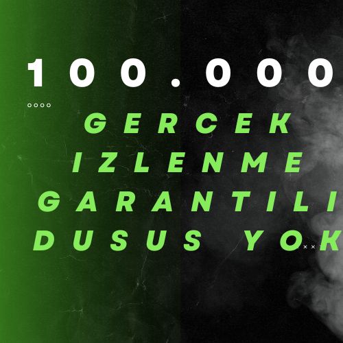 ▶️ YouTube 100.000 izlenme ⚡