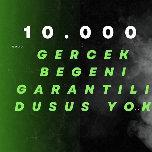 ▶️ YouTube 10.000 beğeni ⚡