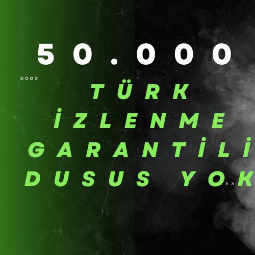 🎵 TikTok 50.000 izlenme ⚡