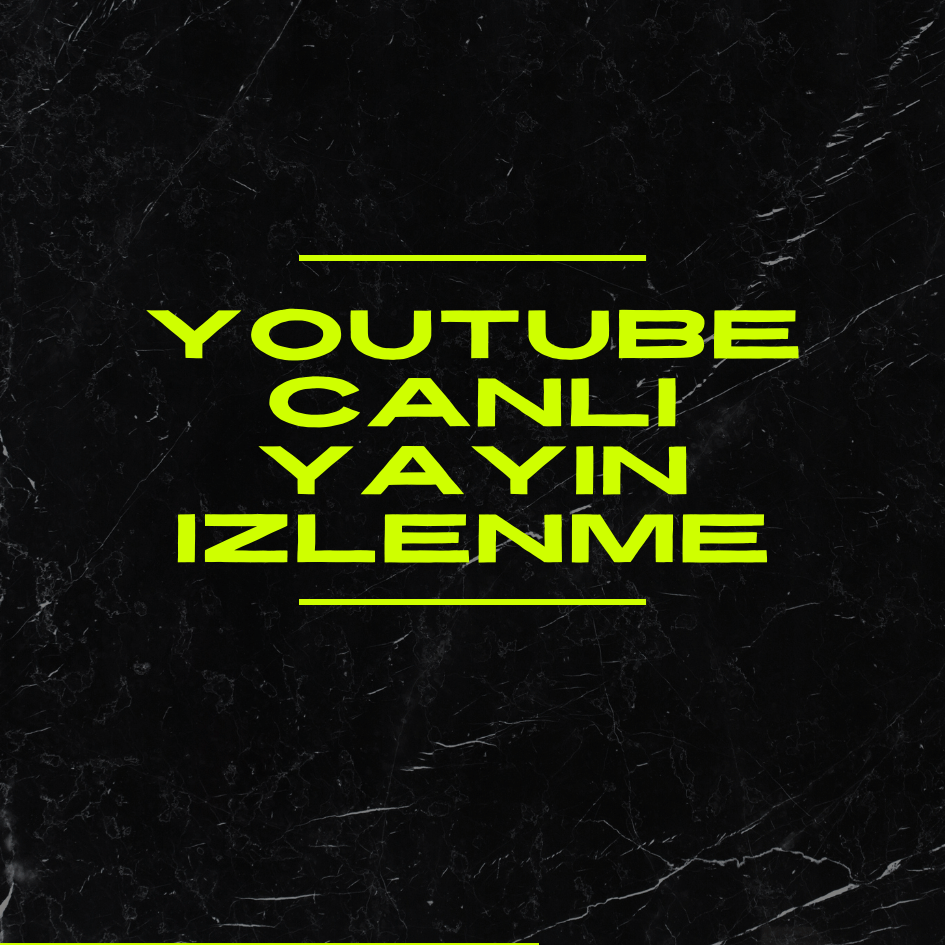 ▶️ YouTube 10.000 canlı yayın izlenme