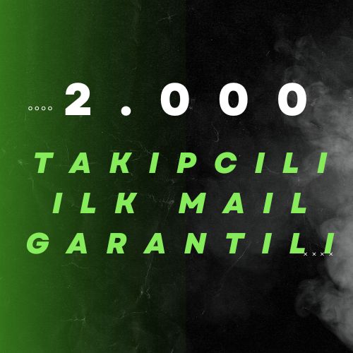 📸 Instagram 2K takipçili ilk mailli hesap